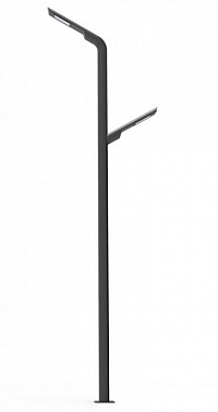 Декоративный парковый фонарь Tube-2c slent